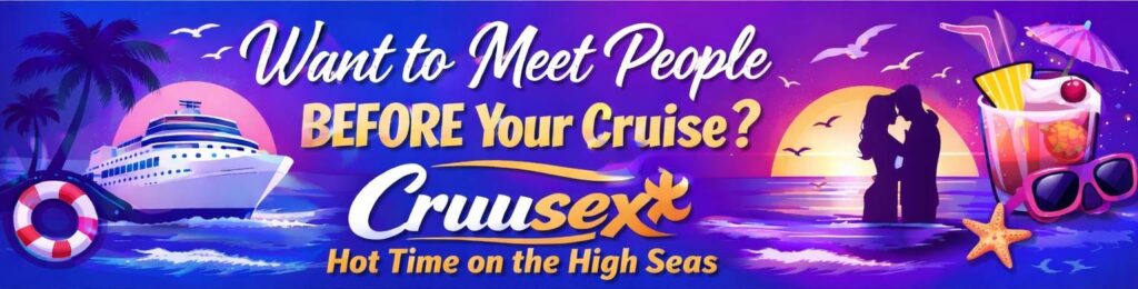 Cruusex - Want to Hookup with People BEFORE Your Cruise ?
